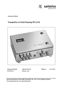 Thumbnail of document M transmitter in field housing pr 5230 2 17543